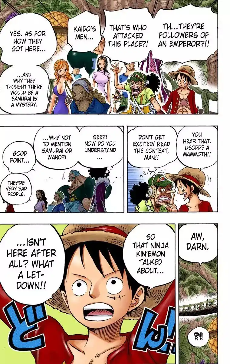 One Piece - Digital Colored Comics Chapter 808 10